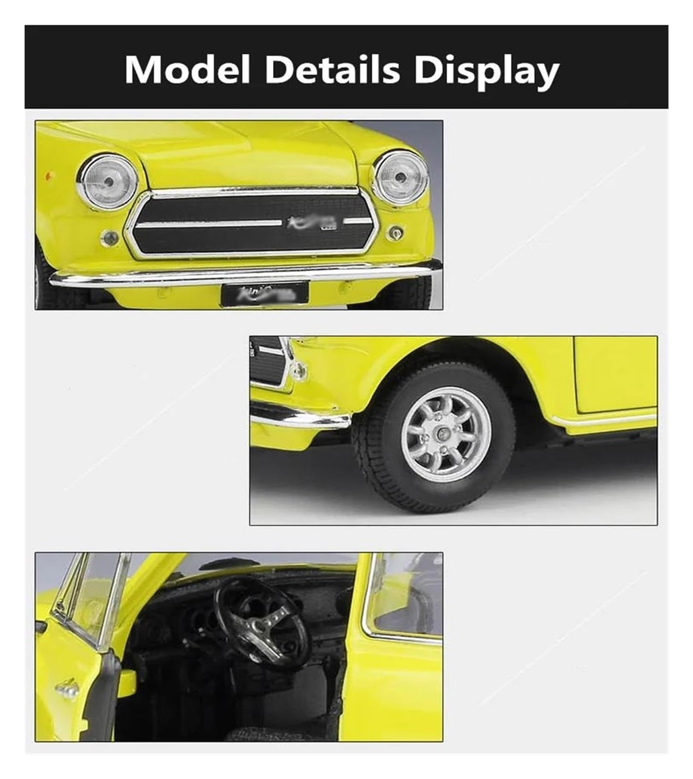 Amazon.co.jp: に適合する ミニクーパー 1300 1:24 合金車モデル